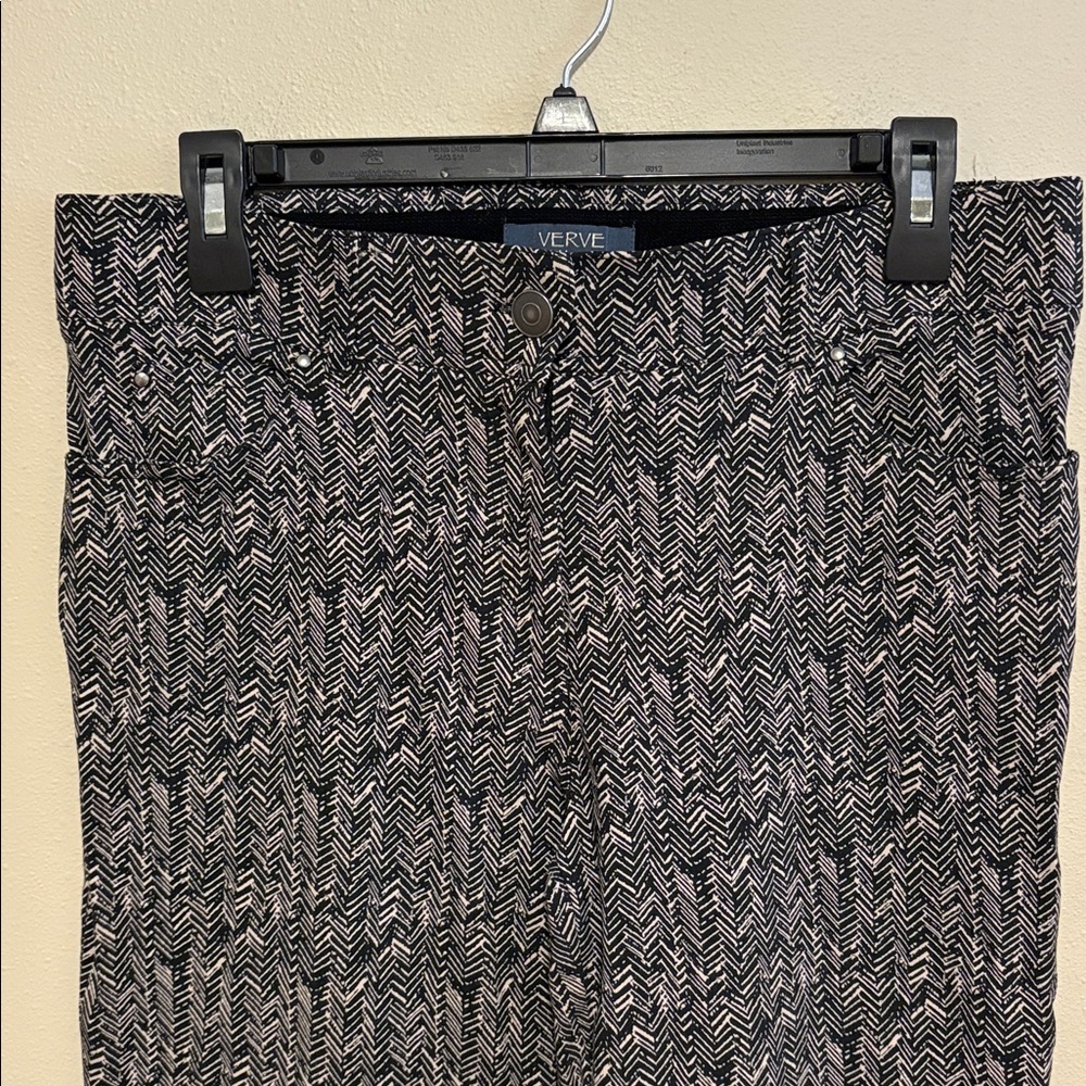 Verve BLUES JEGGINGS BLACK AND BEIGE